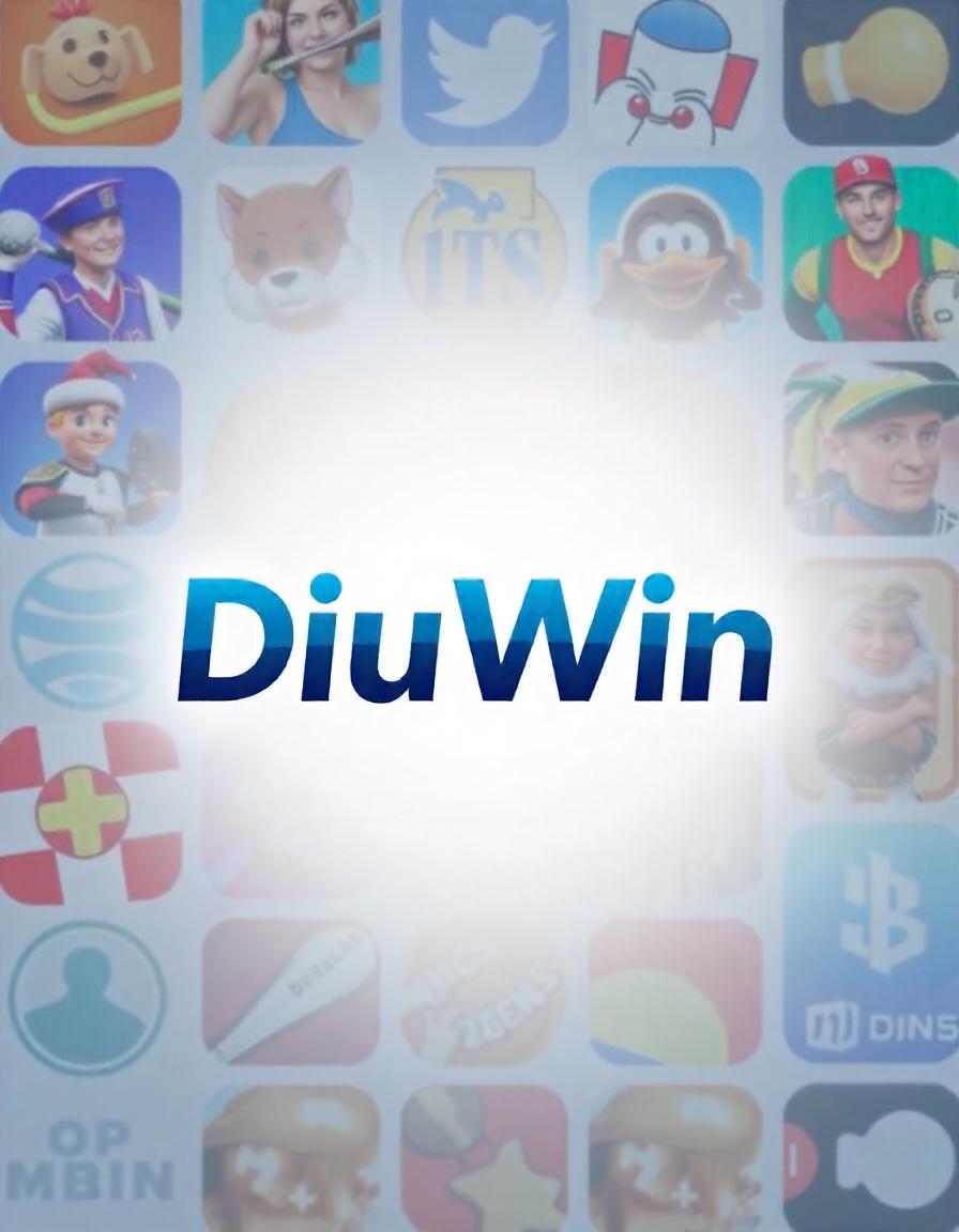 Diuwin Logo Over a Wide Variety of Games